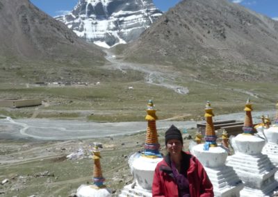 Aufenthalt an der Nordseite/North Face des Kailash